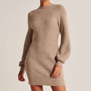 Abercrombie & Fitch mock neck sweater dress
